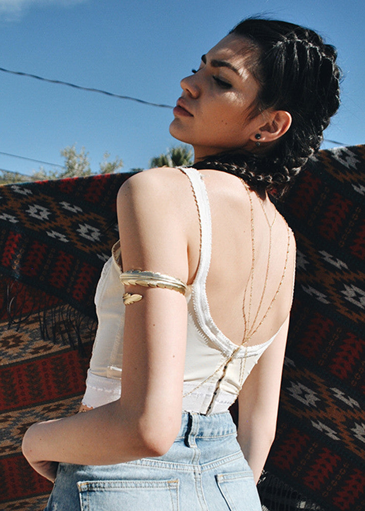 Heartbreaker Layered Lariat Body Chain