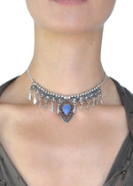 Marrakesh Fringe Choker Necklace 