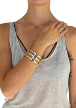 Bohemian Caged Cuff Bracelet