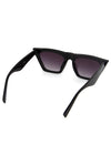 Squared Cat Eye Sunglasses Black