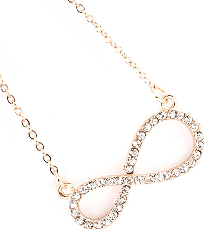 Forever Infinity Crystal Necklace