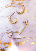 Gold Claw Earrings