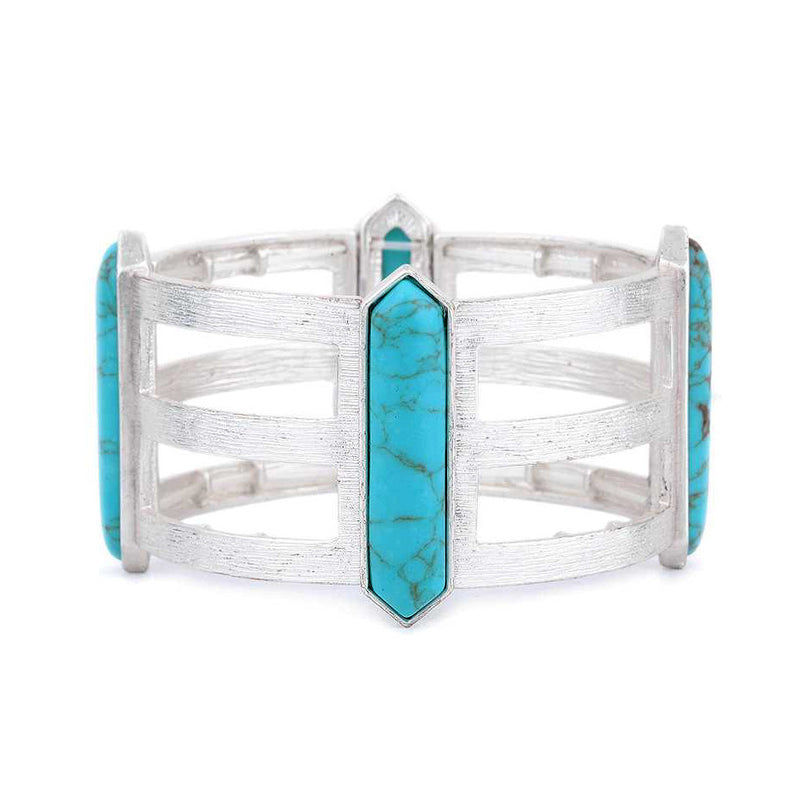 Bohemian Caged Cuff Bracelet