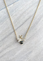 Dainty Bumble Bee Necklace