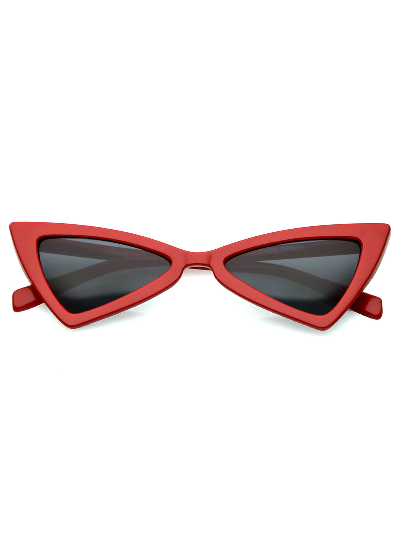 Electric Dreams Cat Eye Sunglasses - Red
