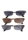 Paris Thin Frame Rimless Sunglasses