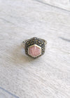 Divine Dreamer Mother of Pearl Ring - Pink