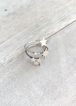 All The Stars Sterling Silver Wrap Ring